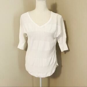 Ann Taylor Short Sleeve Sweater Top